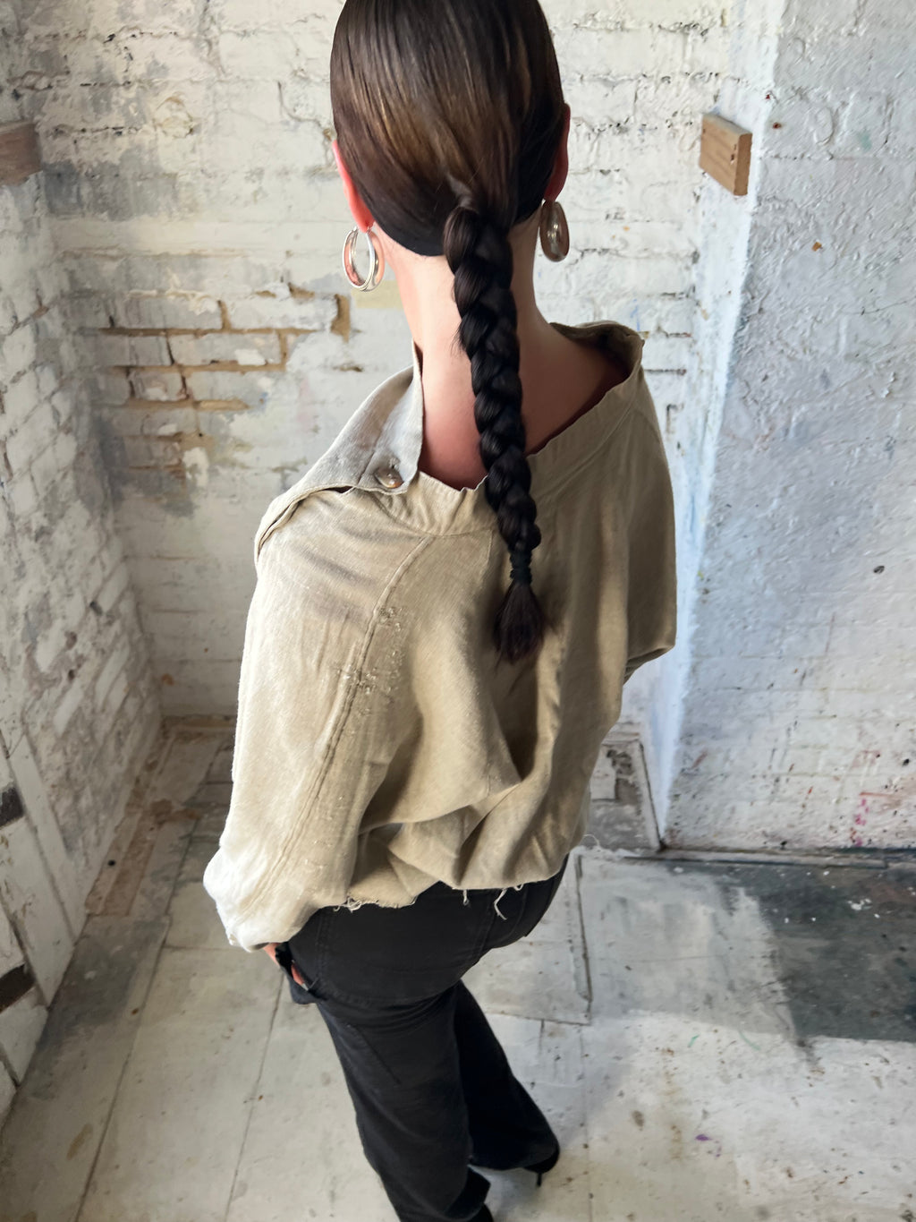 french linen top