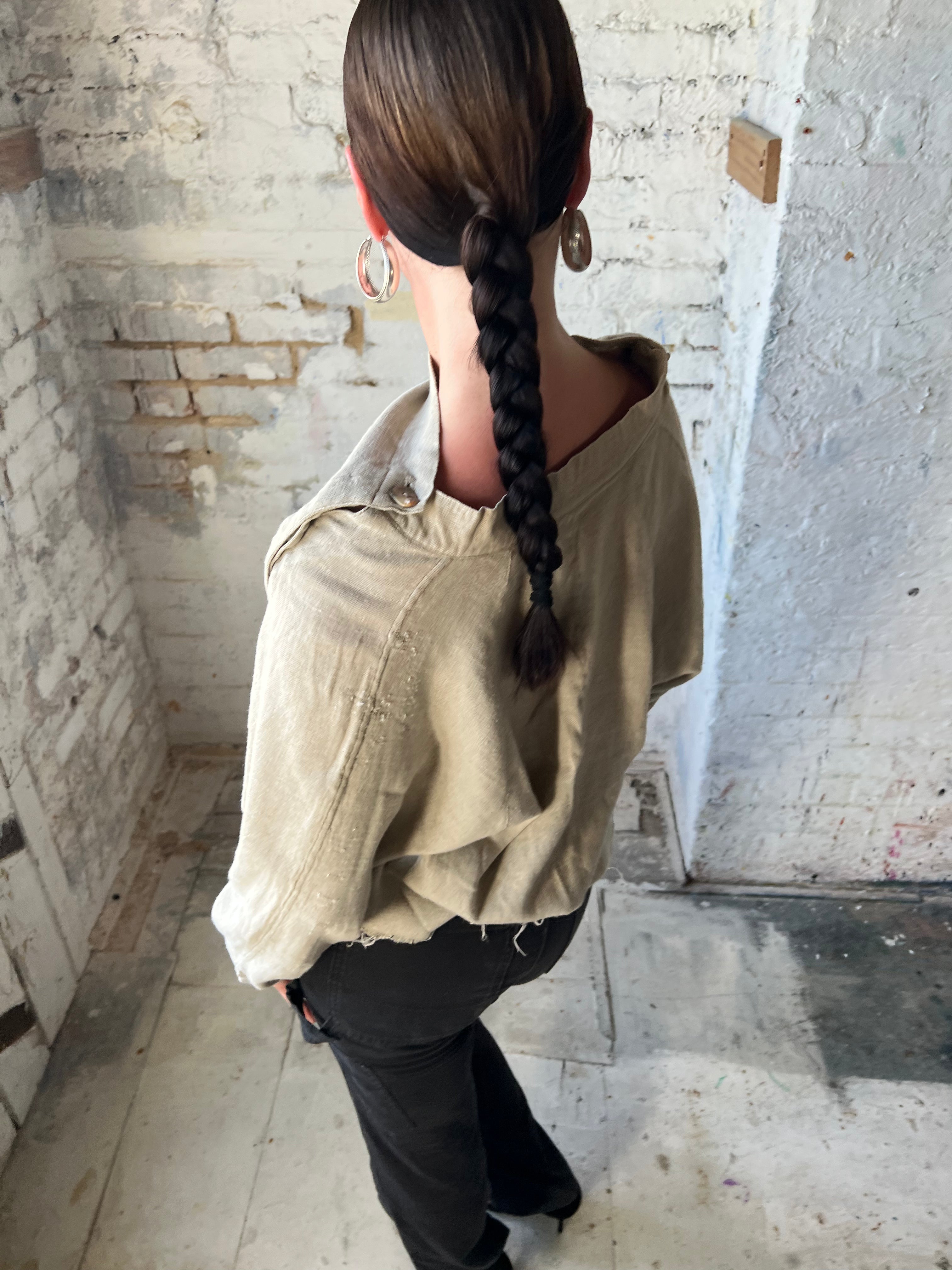french linen top