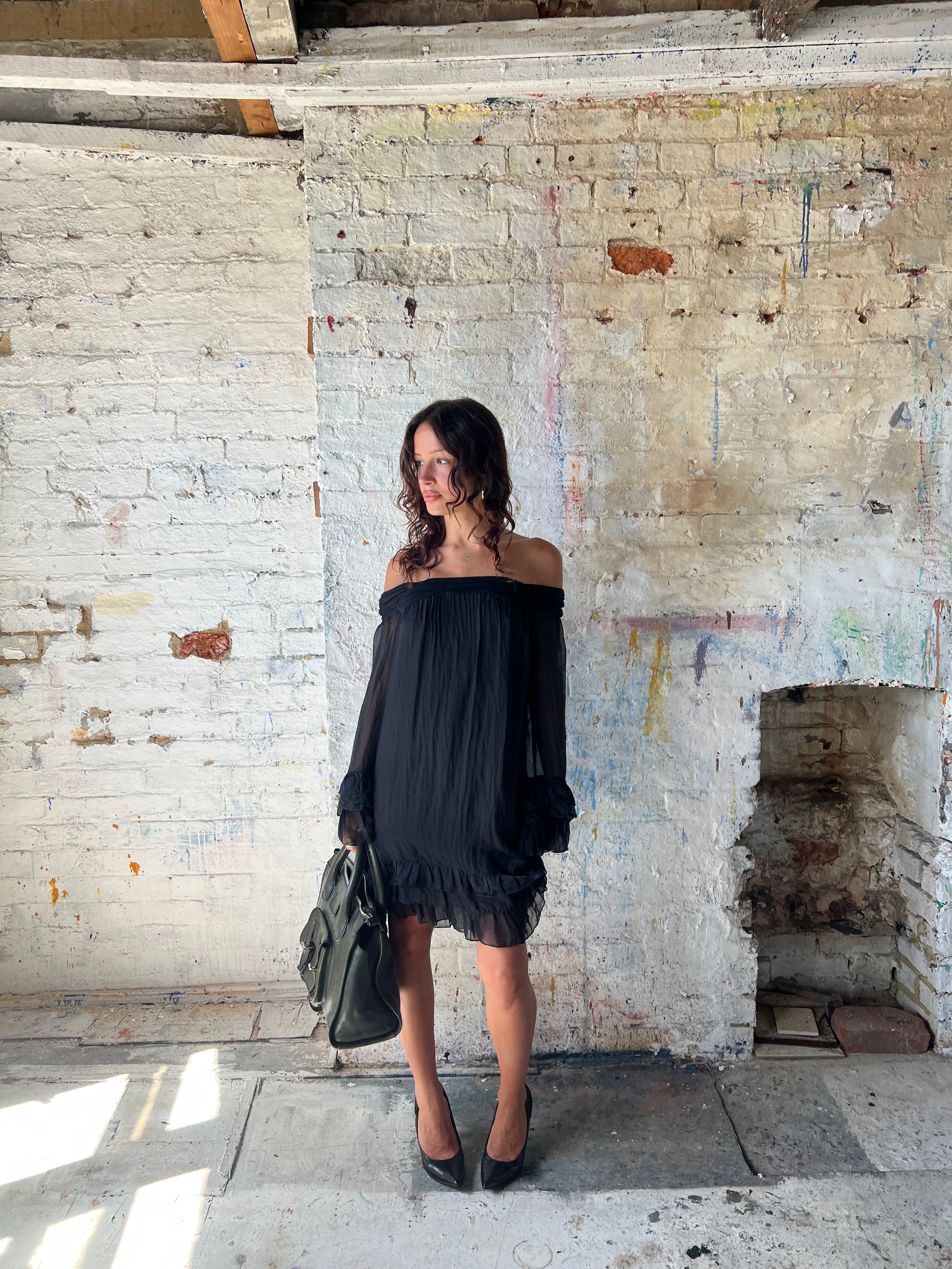 silk dress