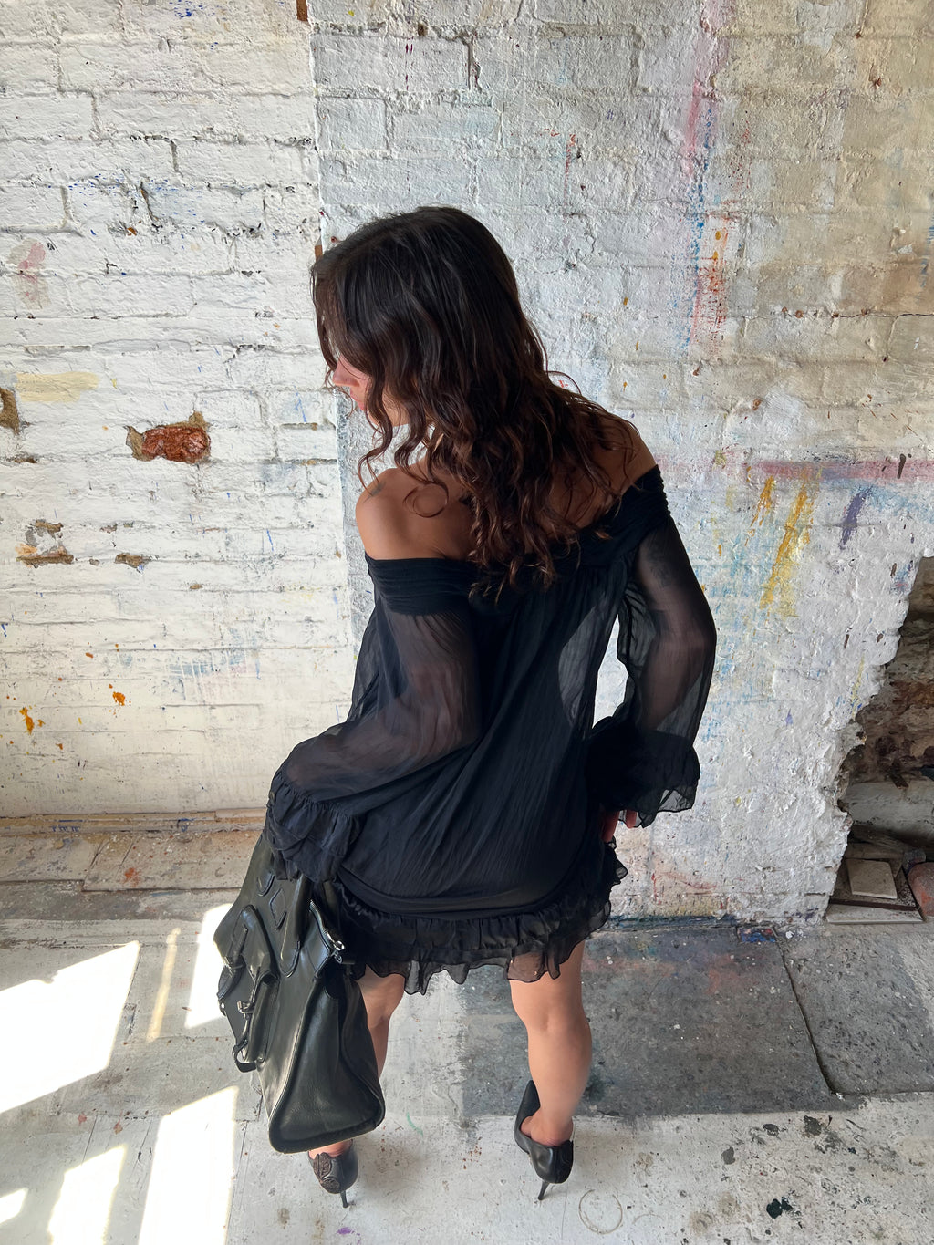 silk dress