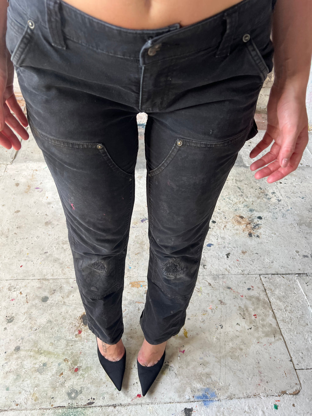 carhartt double knee jean