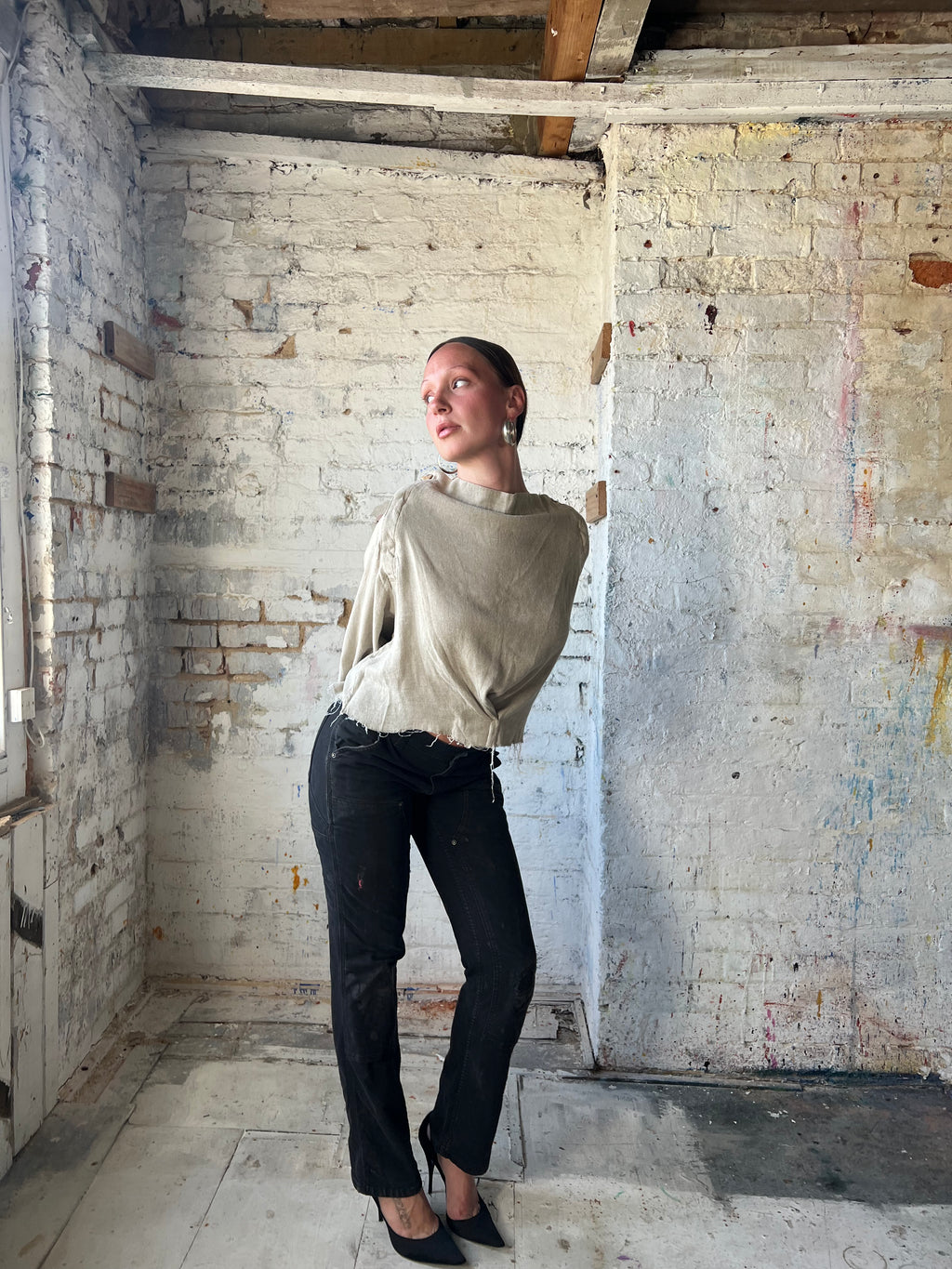 french linen top