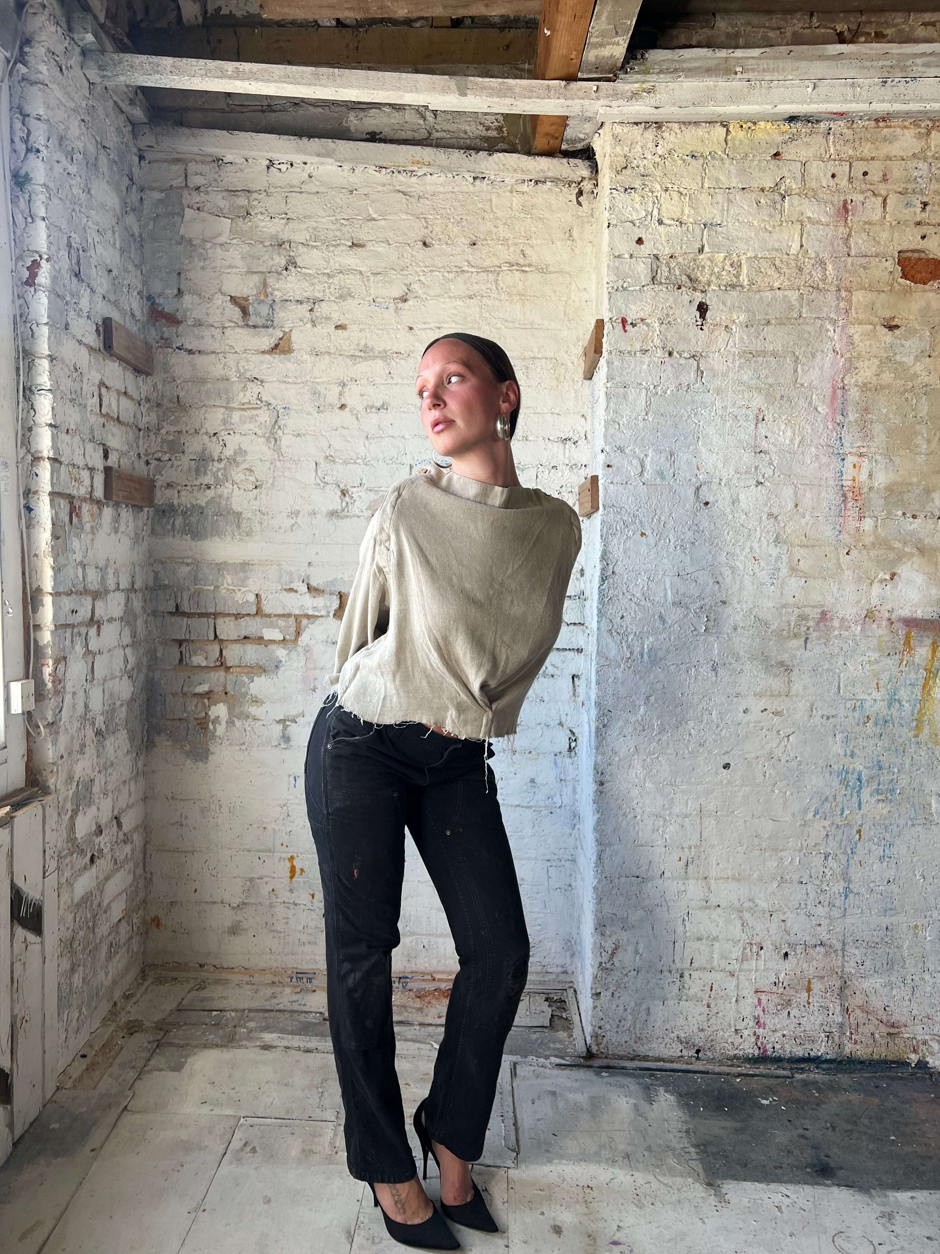 french linen top