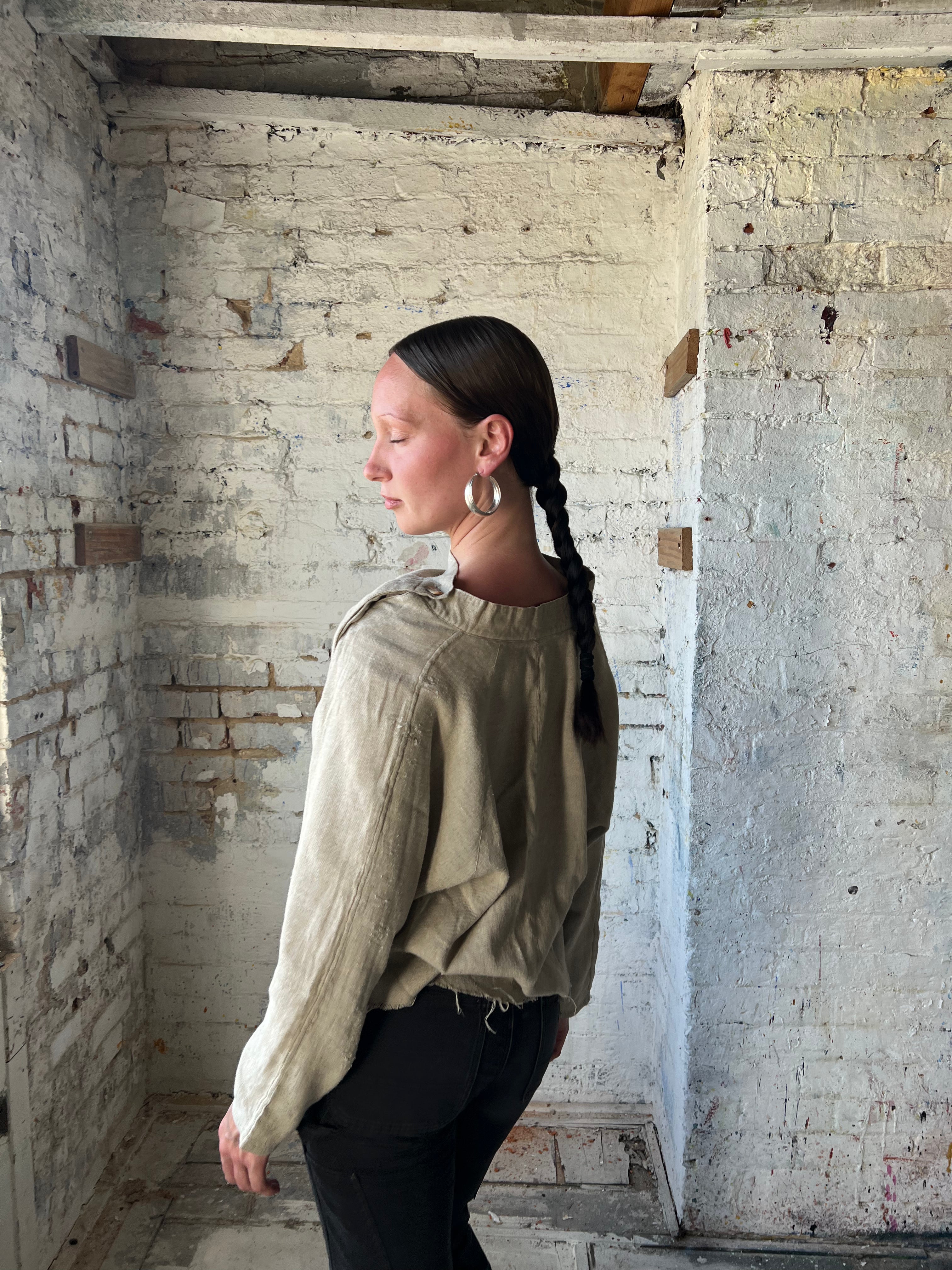 french linen top
