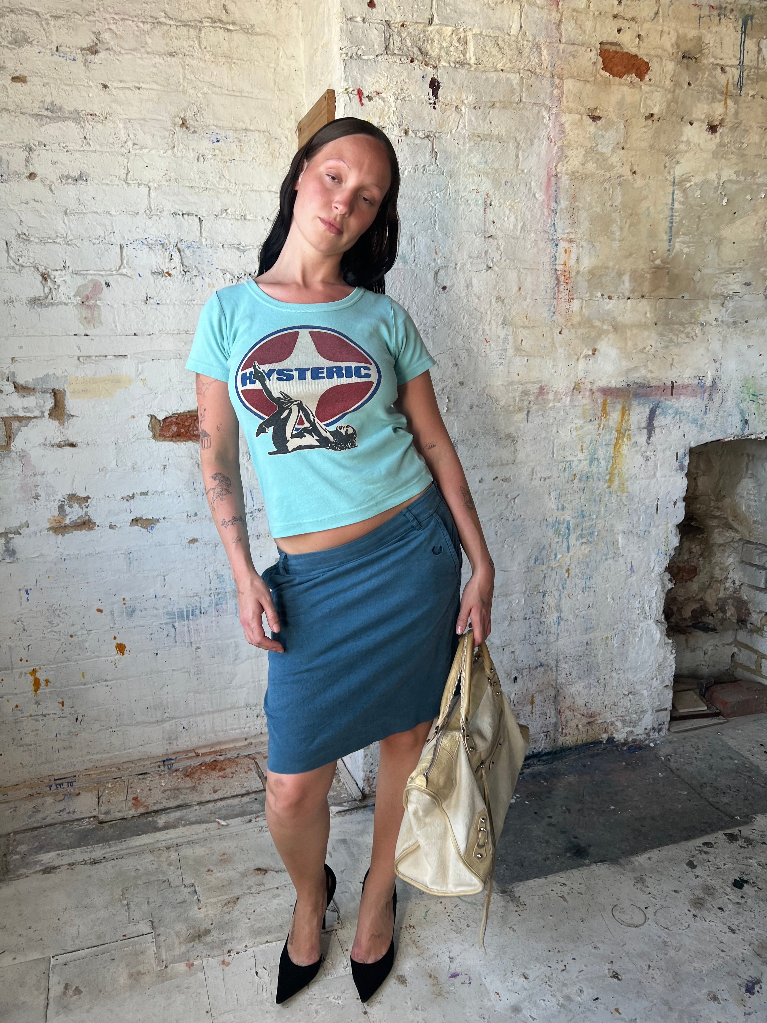 hysteric glamour baby tee
