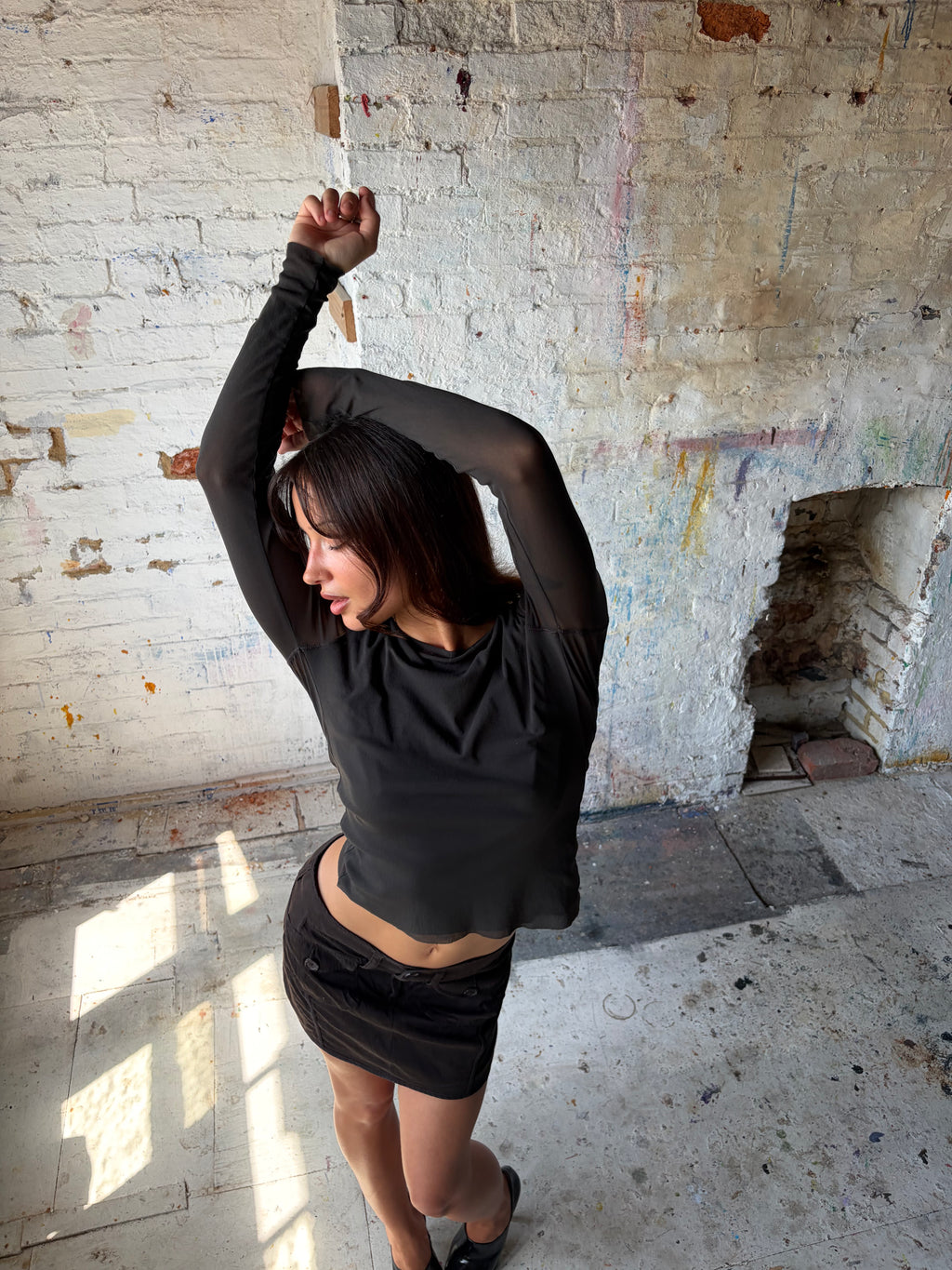 ikks mesh top