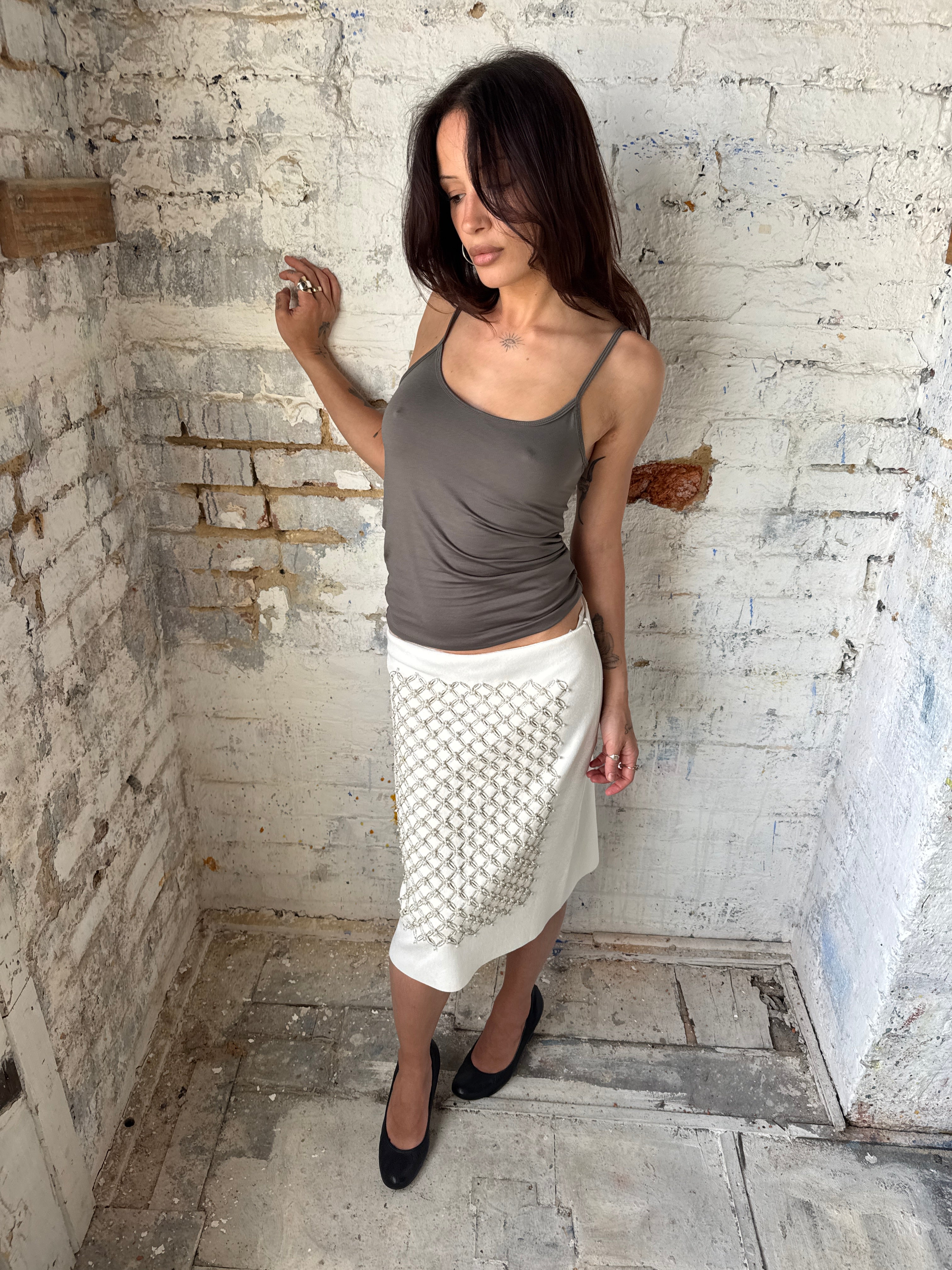 oscar de la renta skirt