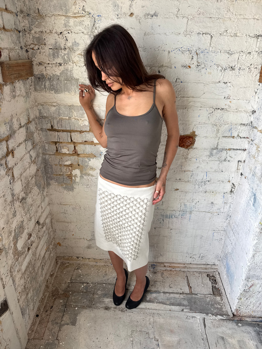 oscar de la renta skirt