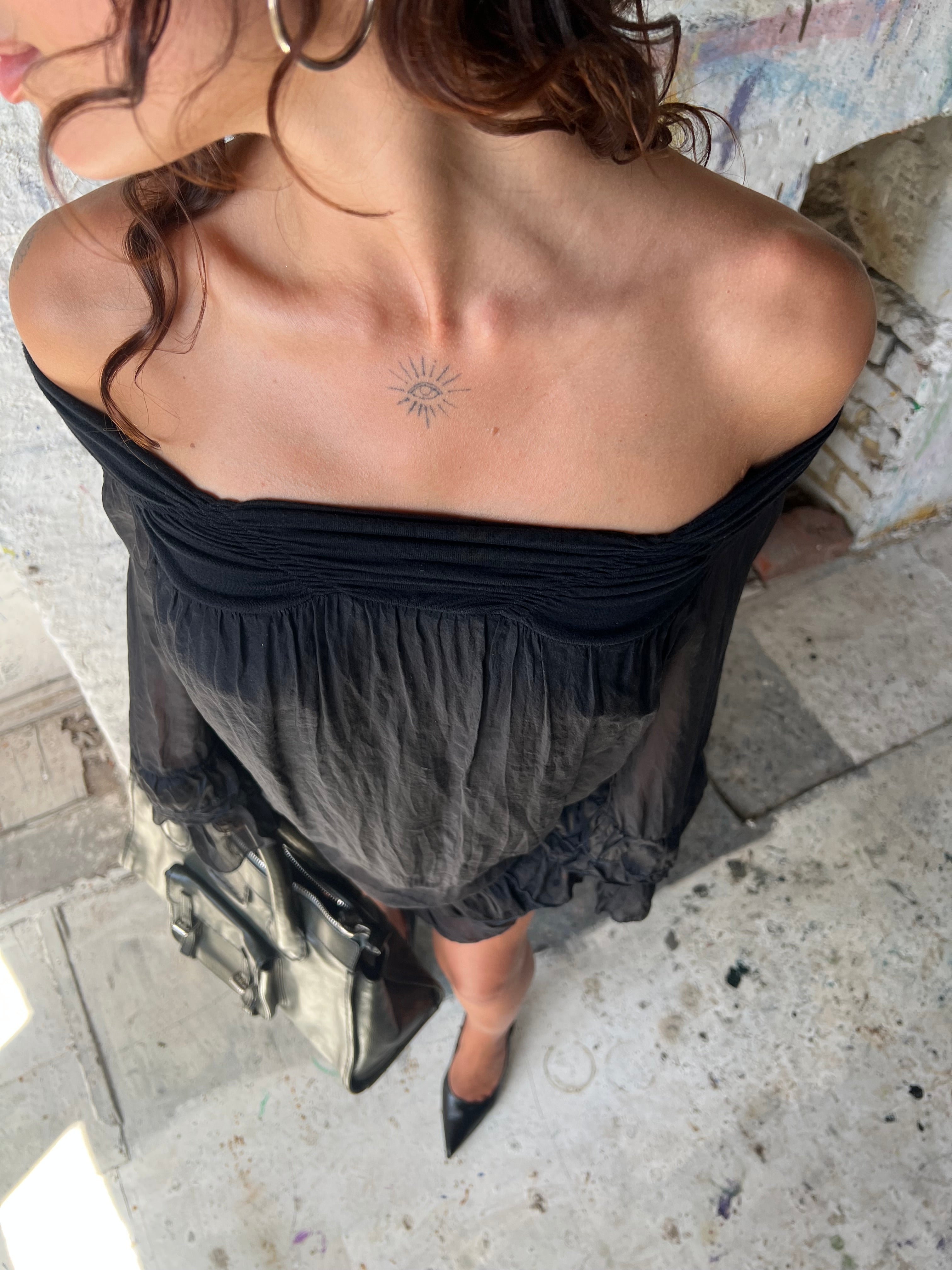 silk dress