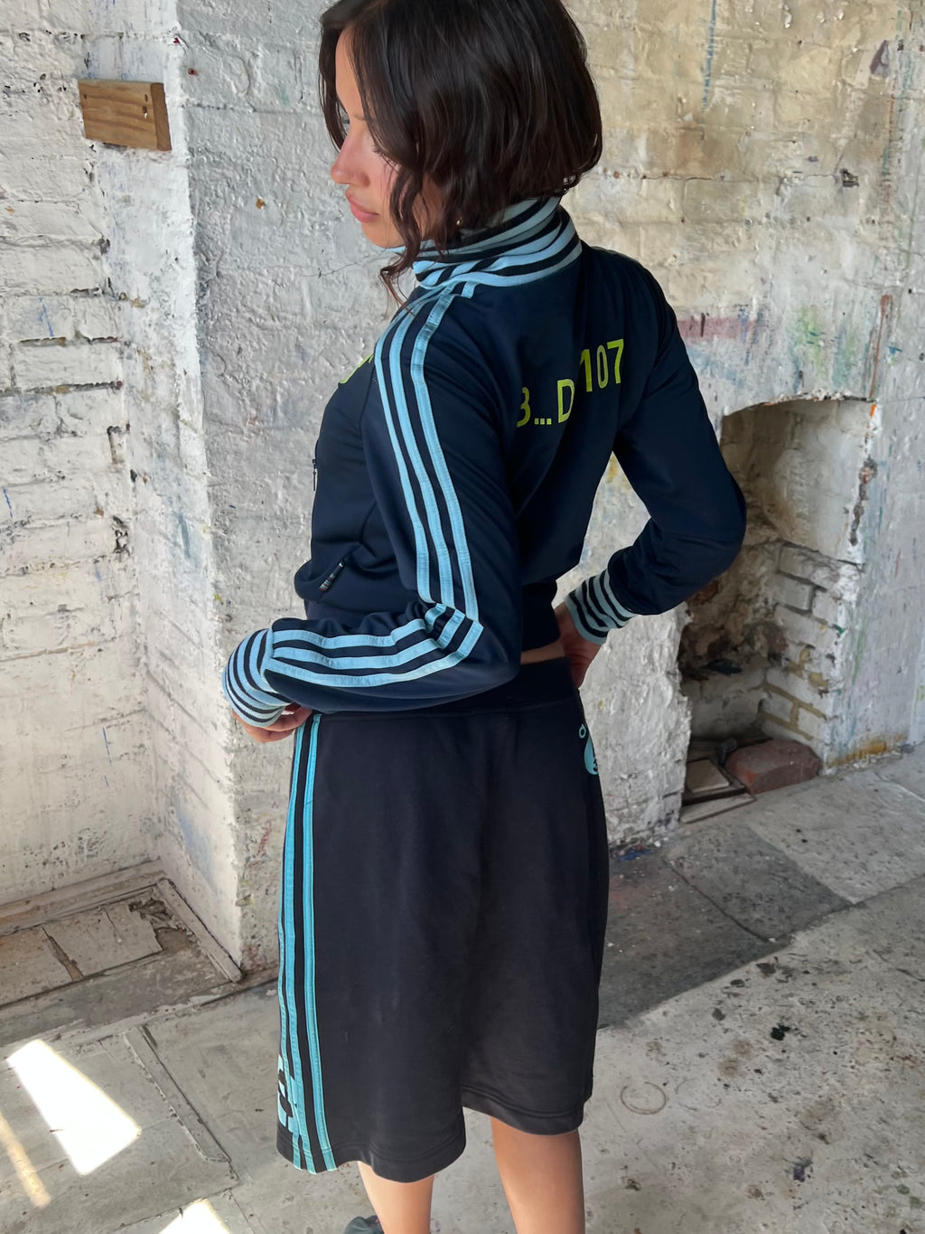rare adidas zip up
